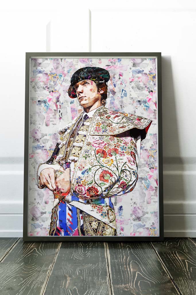 cuadros modernos de toreros, arte taurino moderno, decoración cuadros