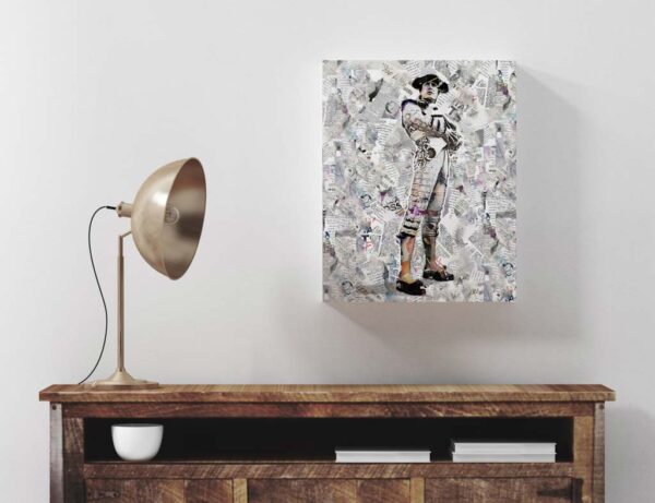 Cuadro Torero Antonio Barrera, cuadros modernos de toreros, arte taurino