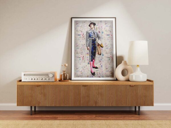 Cuadro Torero Jose Maria Soler. Cuadros modernos de toreros, arte taurino.