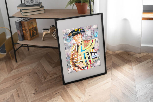 Borja Jimenez Torero, cuadros modernos de toreros, arte taurino moderno, decoración cuadro