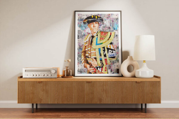 Borja Jimenez Torero, cuadros modernos de toreros, arte taurino moderno, decoración cuadro