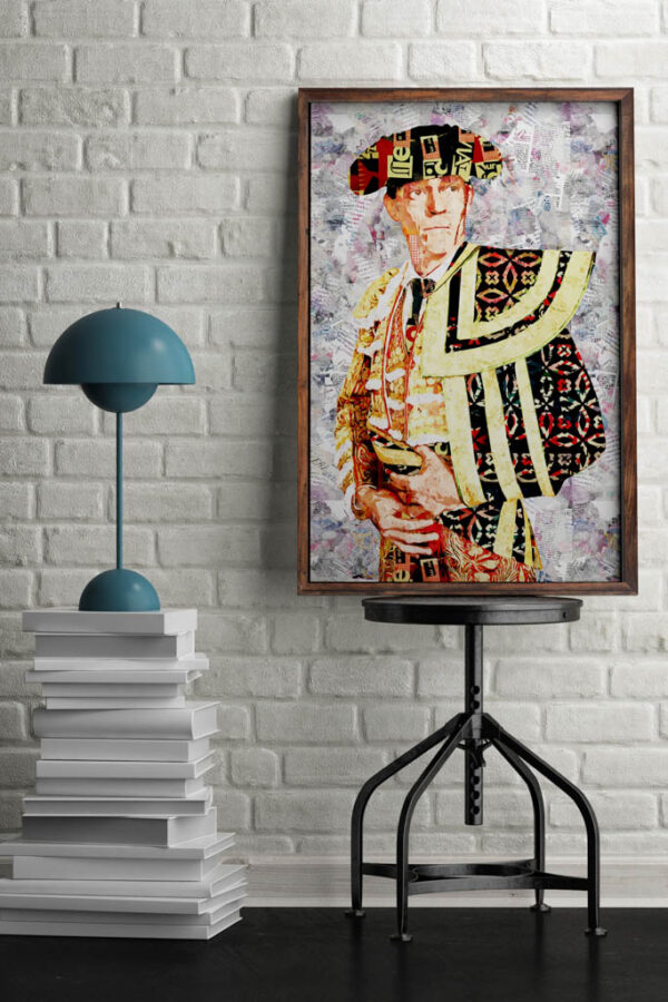 Borja Jimenez Torero, cuadros modernos de toreros, arte taurino moderno, decoración cuadro