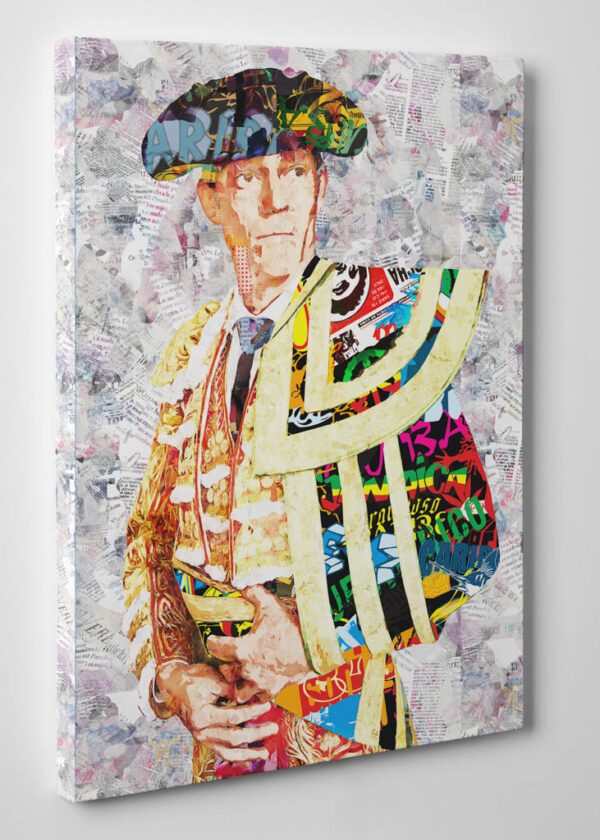 Borja Jimenez Torero, cuadros modernos de toreros, arte taurino moderno, decoración cuadro