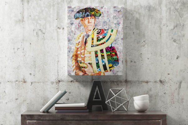 Borja Jimenez Torero, cuadros modernos de toreros, arte taurino moderno, decoración cuadro