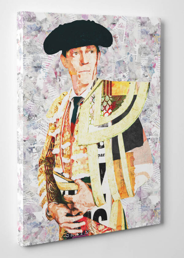 Borja Jimenez Torero, cuadros modernos de toreros, arte taurino moderno, decoración cuadro