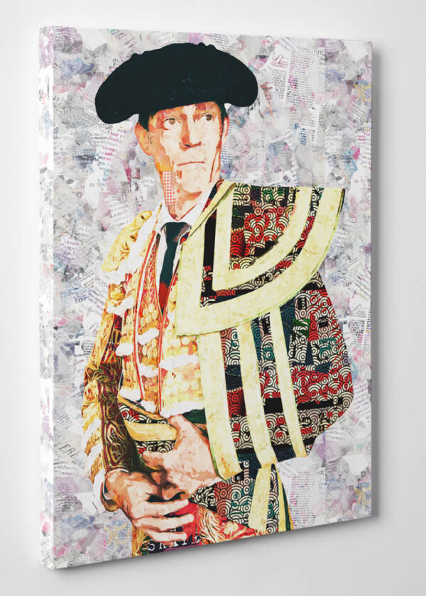Borja Jimenez Torero, cuadros modernos de toreros, arte taurino moderno, decoración cuadro