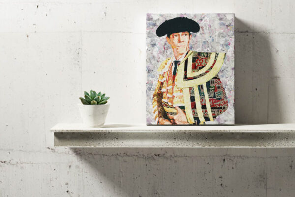 Borja Jimenez Torero, cuadros modernos de toreros, arte taurino moderno, decoración cuadro