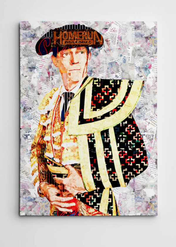 Borja Jimenez Torero, cuadros modernos de toreros, arte taurino moderno, decoración cuadro