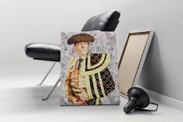 Borja Jimenez Torero, cuadros modernos de toreros, arte taurino moderno, decoración cuadro