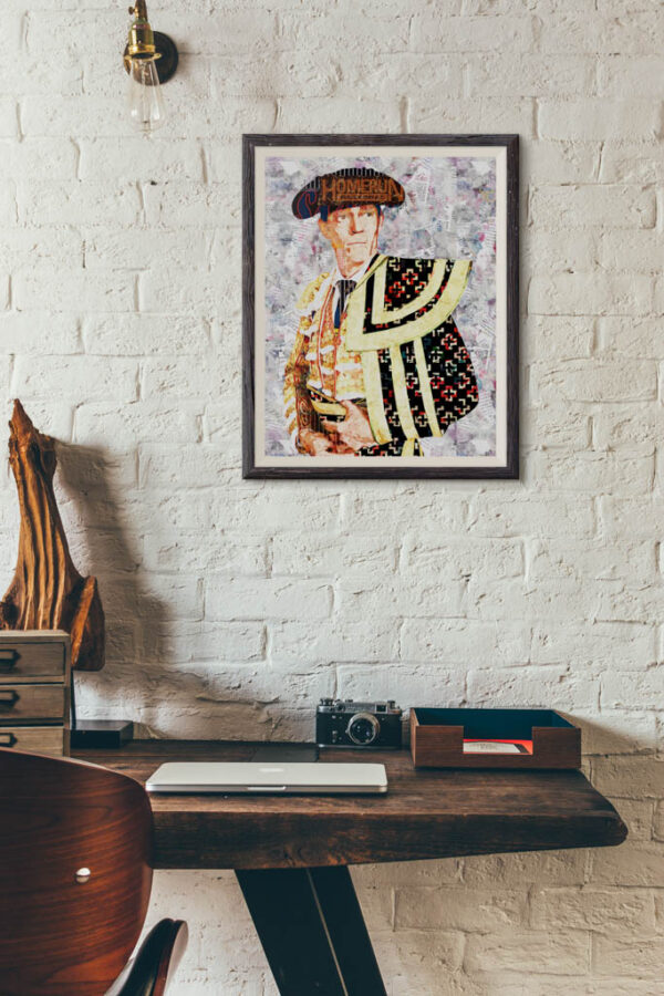 Borja Jimenez Torero, cuadros modernos de toreros, arte taurino moderno, decoración cuadro