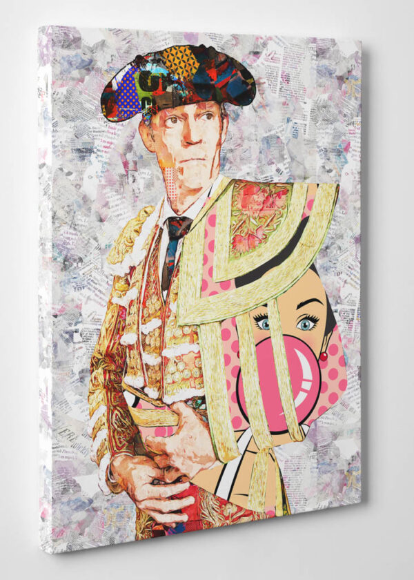 Borja Jimenez Torero, cuadros modernos de toreros, arte taurino moderno, decoración cuadro