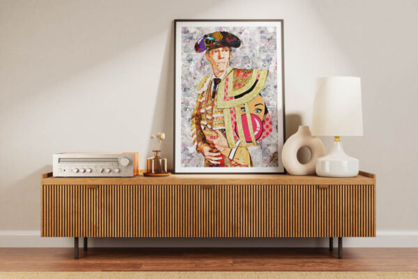 Borja Jimenez Torero, cuadros modernos de toreros, arte taurino moderno, decoración cuadro