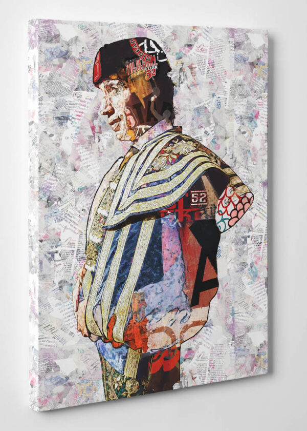 Curro Diaz Torero, cuadros modernos de toreros, arte taurino moderno, decoración cuadro