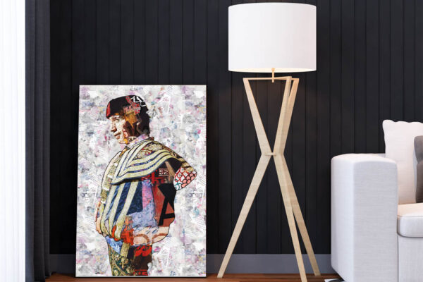Curro Diaz Torero, cuadros modernos de toreros, arte taurino moderno, decoración cuadro