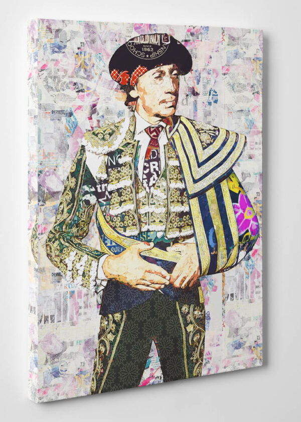 Curro Diaz Torero, cuadros modernos de toreros, arte taurino moderno, decoración cuadro