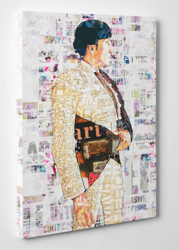David de Miranda Torero, cuadros modernos de toreros, arte taurino moderno, decoración cuadro