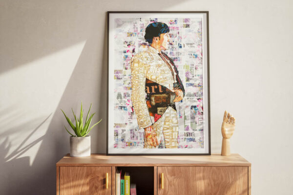 David de Miranda Torero, cuadros modernos de toreros, arte taurino moderno, decoración cuadro