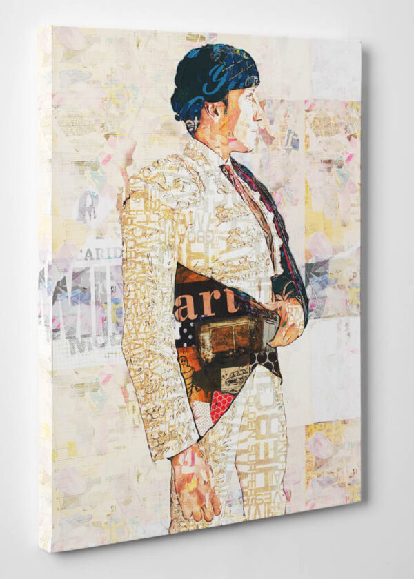 David de Miranda Torero, cuadros modernos de toreros, arte taurino moderno, decoración cuadro