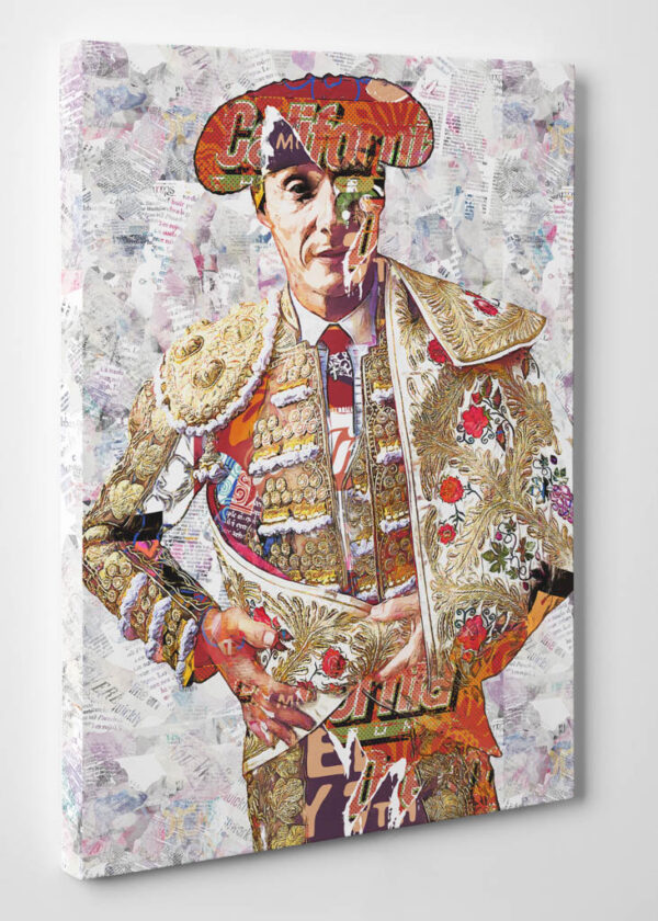 Diego Urdiales Torero, cuadros modernos de toreros, arte taurino moderno, decoración cuadro
