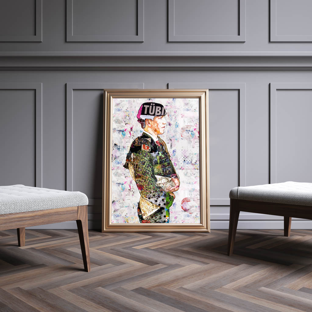 Javier Zulueta Torero, cuadros modernos de toreros, arte taurino moderno, decoración cuadro