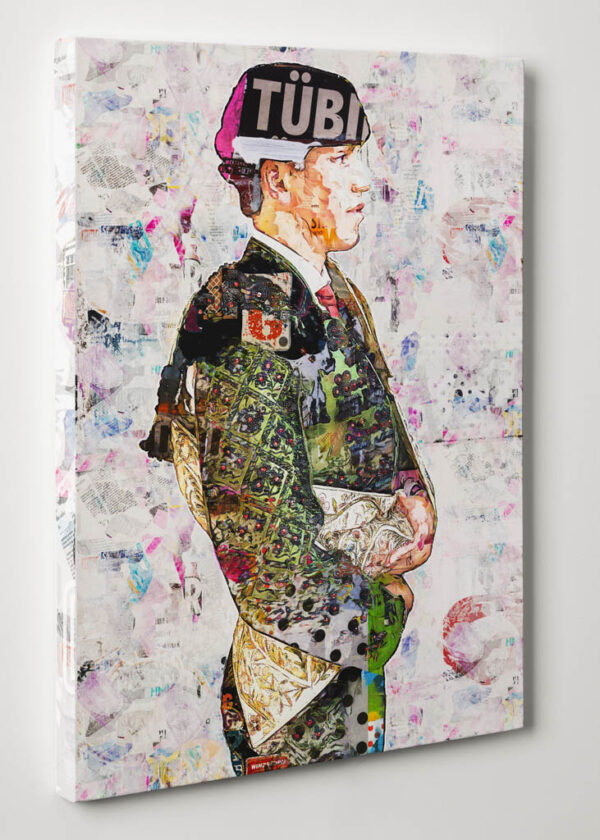 Javier Zulueta Torero, cuadros modernos de toreros, arte taurino moderno, decoración cuadro