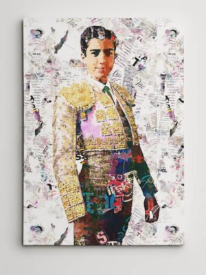 Marco Perez Torero, cuadros modernos de toreros, arte taurino moderno, decoración cuadros toreros modernos