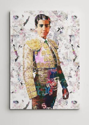 Marco Perez Torero, cuadros modernos de toreros, arte taurino moderno, decoración cuadros toreros modernos