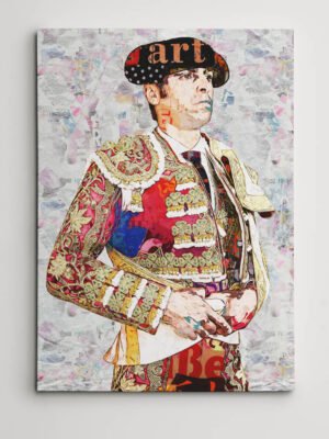 Miguel Angel Perera Torero, cuadros modernos de toreros, arte taurino moderno, decoración cuadros toreros modernos