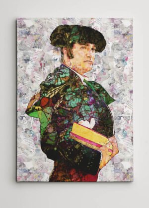 Morante de la Puebla Torero, cuadros modernos de toreros, arte taurino moderno, decoración cuadros toreros modernos