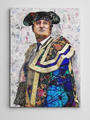 Morante de la Puebla, cuadros modernos de toreros, arte taurino moderno, decoración cuadro