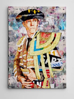 Borja Jimenez Torero, cuadros modernos de toreros, arte taurino moderno, decoración cuadro