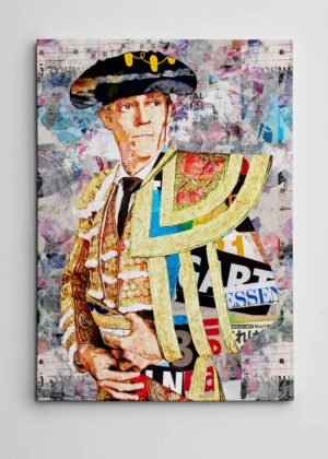 Borja Jimenez Torero, cuadros modernos de toreros, arte taurino moderno, decoración cuadro