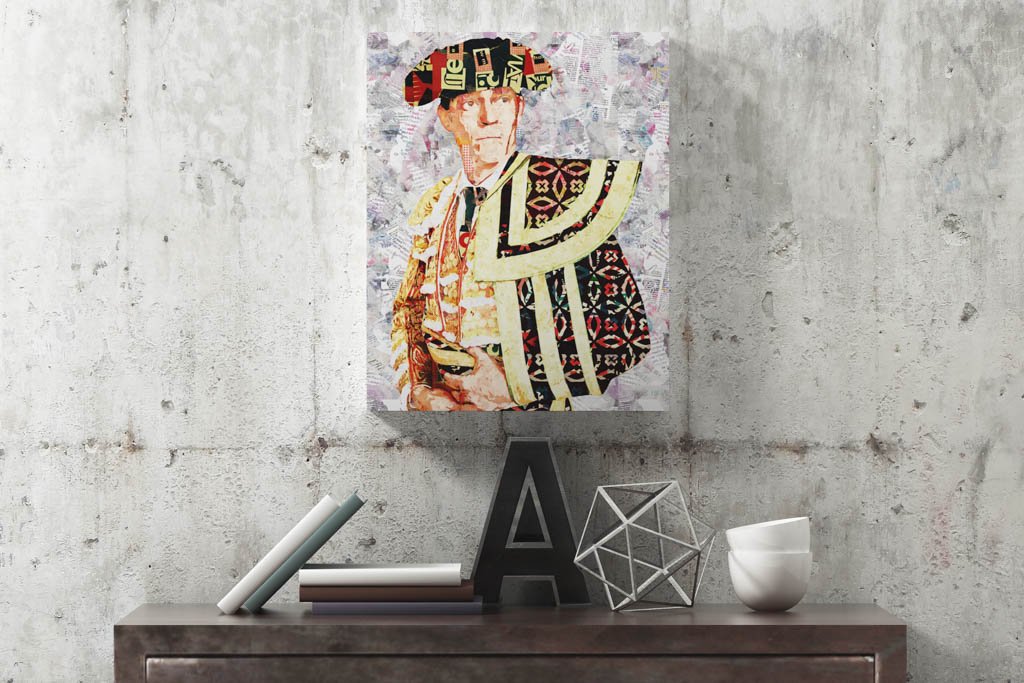 Borja Jimenez Torero, cuadros modernos de toreros, arte taurino moderno, decoración cuadro