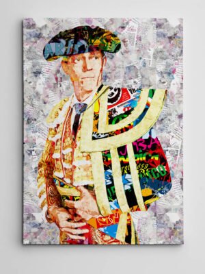 Borja Jimenez Torero, cuadros modernos de toreros, arte taurino moderno, decoración cuadro