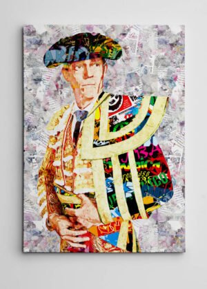 Borja Jimenez Torero, cuadros modernos de toreros, arte taurino moderno, decoración cuadro