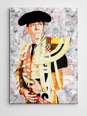 Borja Jimenez Torero, cuadros modernos de toreros, arte taurino moderno, decoración cuadro