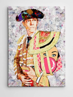 Borja Jimenez Torero, cuadros modernos de toreros, arte taurino moderno, decoración cuadro