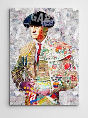 Daniel Luque Torero, cuadros modernos de toreros, arte taurino moderno, decoración cuadro