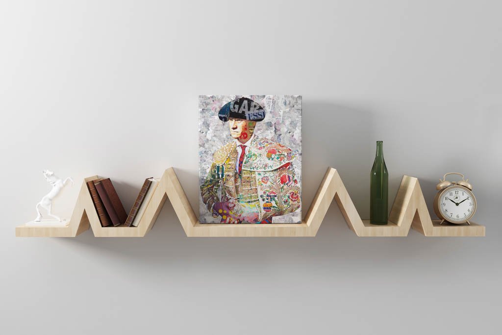 Daniel Luque Torero, cuadros modernos de toreros, arte taurino moderno, decoración cuadro