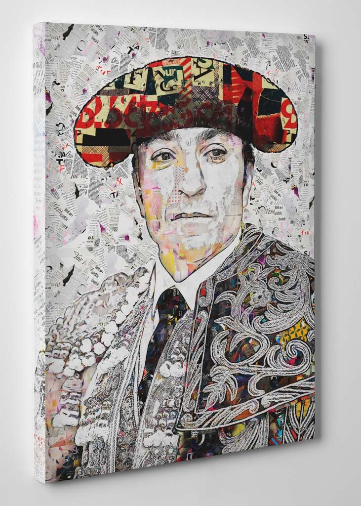 Cuadro Torero El Fundi, cuadros modernos de toreros, arte taurino