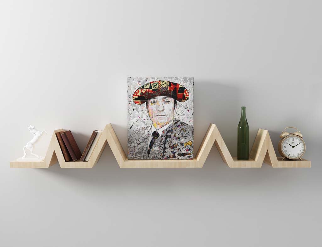 Cuadro Torero El Fundi, cuadros modernos de toreros, arte taurino