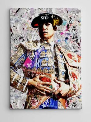 Cuadro Torero Jose Maria "Manzanares". Cuadros modernos de toreros, arte taurino