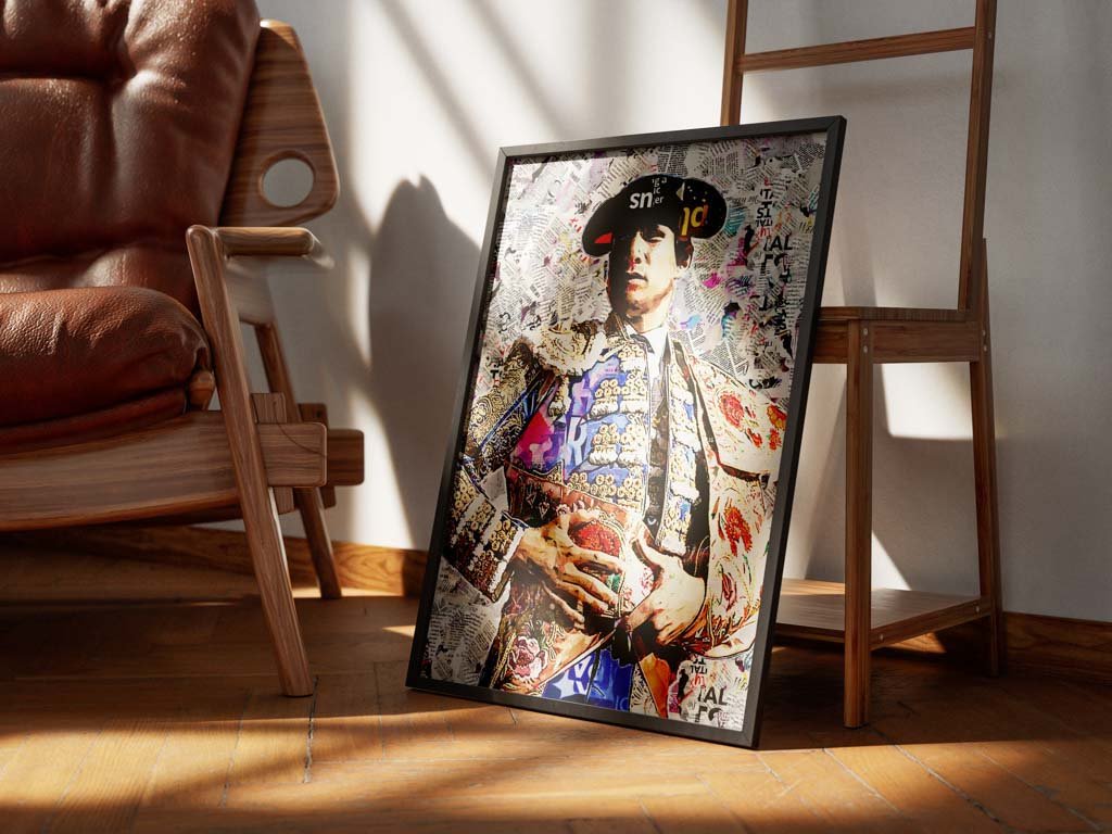 Cuadro Torero Jose Maria "Manzanares". Cuadros modernos de toreros, arte taurino