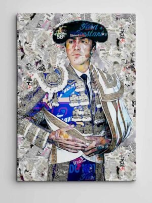 Cuadro Torero Miguel Angel Perera. Cuadros modernos de toreros, arte taurino.