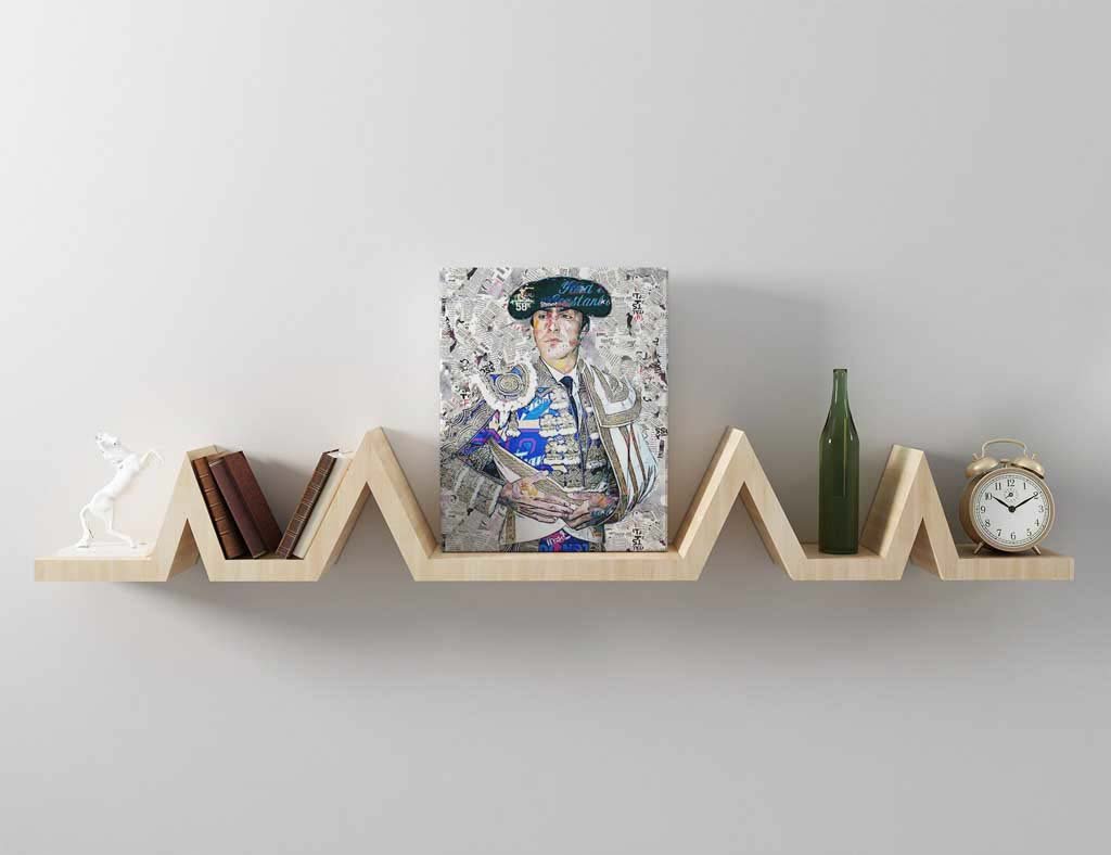 Cuadro Torero Miguel Angel Perera. Cuadros modernos de toreros, arte taurino.