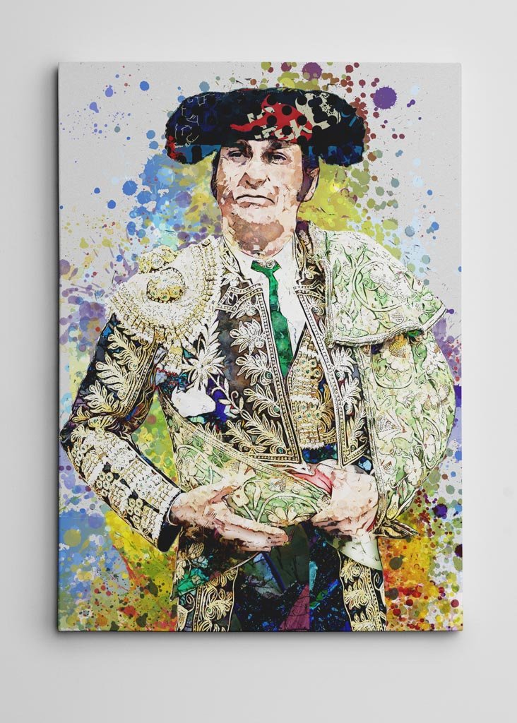 Morante de la Puebla, cuadros modernos de toreros, arte taurino moderno, decoración cuadro