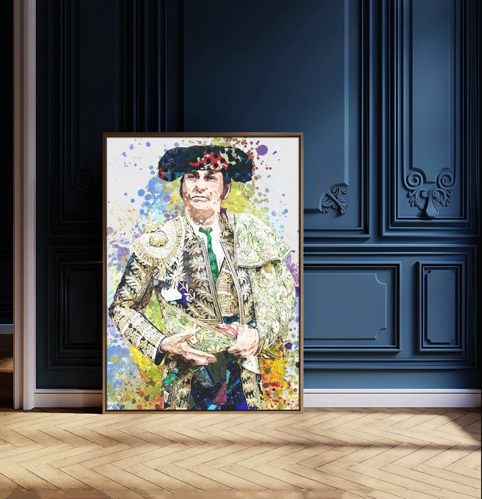 Morante de la Puebla, cuadros modernos de toreros, arte taurino moderno, decoración cuadro
