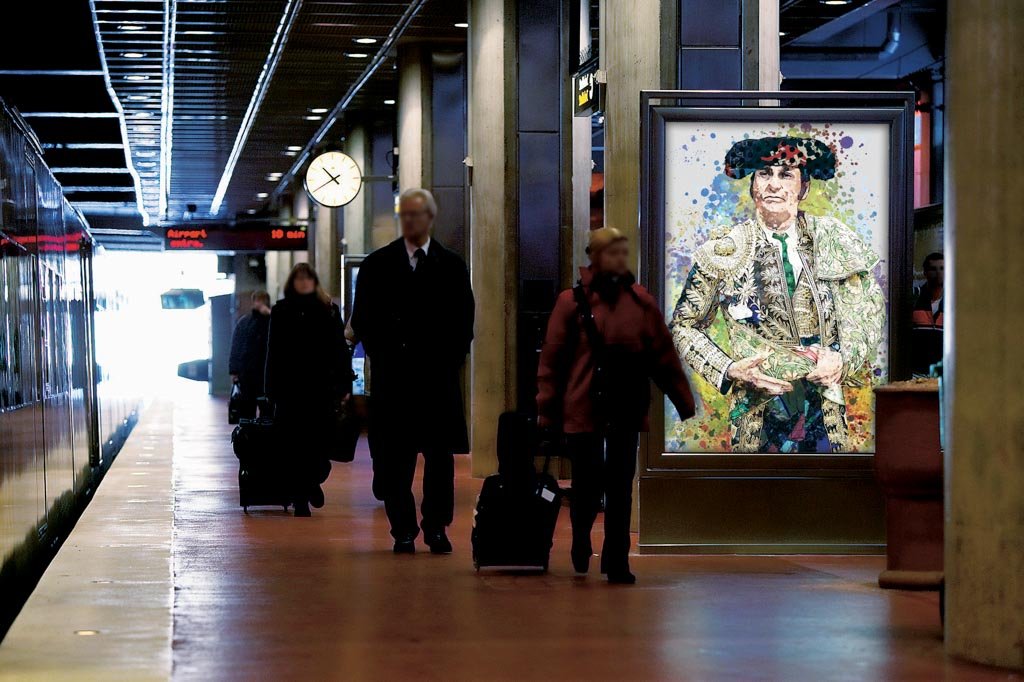 Morante de la Puebla, cuadros modernos de toreros, arte taurino moderno, decoración cuadro