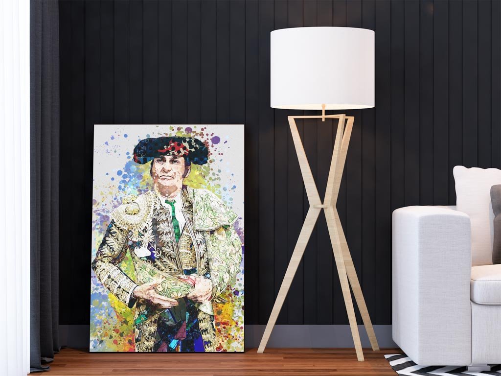 Morante de la Puebla, cuadros modernos de toreros, arte taurino moderno, decoración cuadro