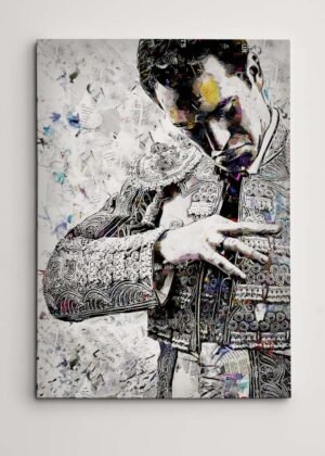 Cuadro "Torero Raul Ruiz". Cuadros modernos de toreros, arte taurino.